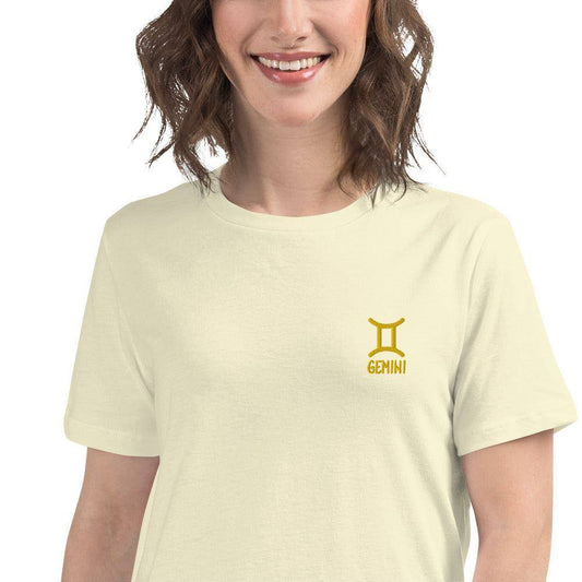 besticktes-sternzeichen-zwillinge-damen-t-shirt-t-shirt-jlr-design-1 - JLR Design