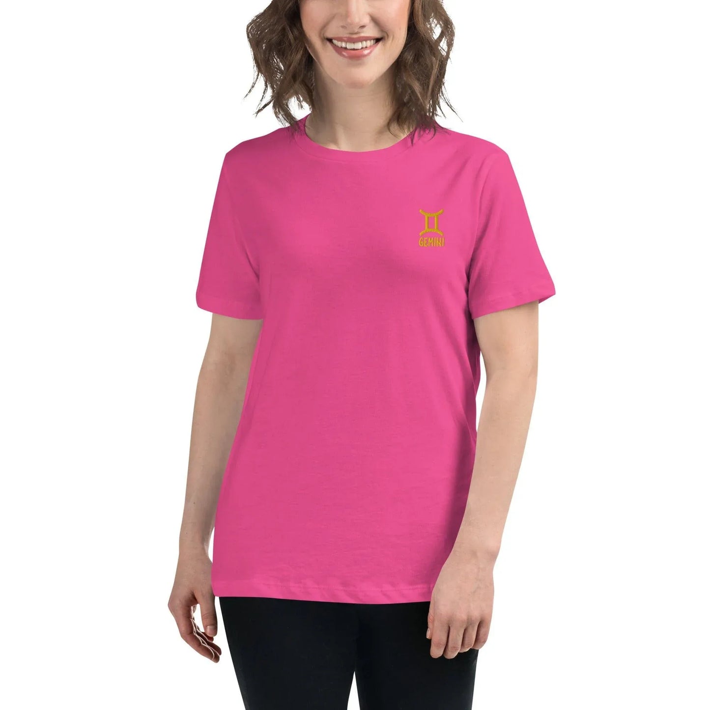 besticktes-sternzeichen-zwillinge-damen-t-shirt-t-shirt-jlr-design-13 - JLR Design