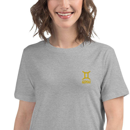 besticktes-sternzeichen-zwillinge-damen-t-shirt-t-shirt-jlr-design-18 - JLR Design