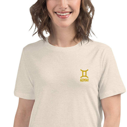 besticktes-sternzeichen-zwillinge-damen-t-shirt-t-shirt-jlr-design-26 - JLR Design