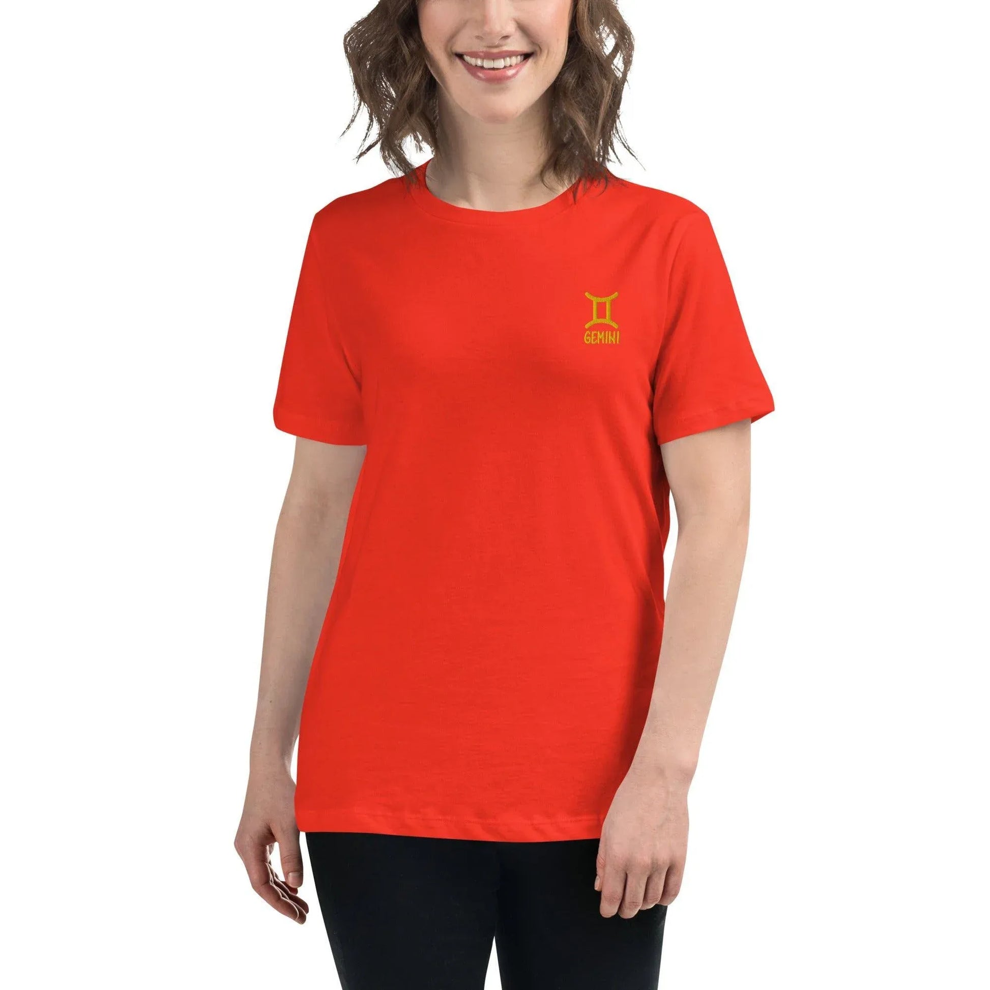 besticktes-sternzeichen-zwillinge-damen-t-shirt-t-shirt-jlr-design-9 - JLR Design