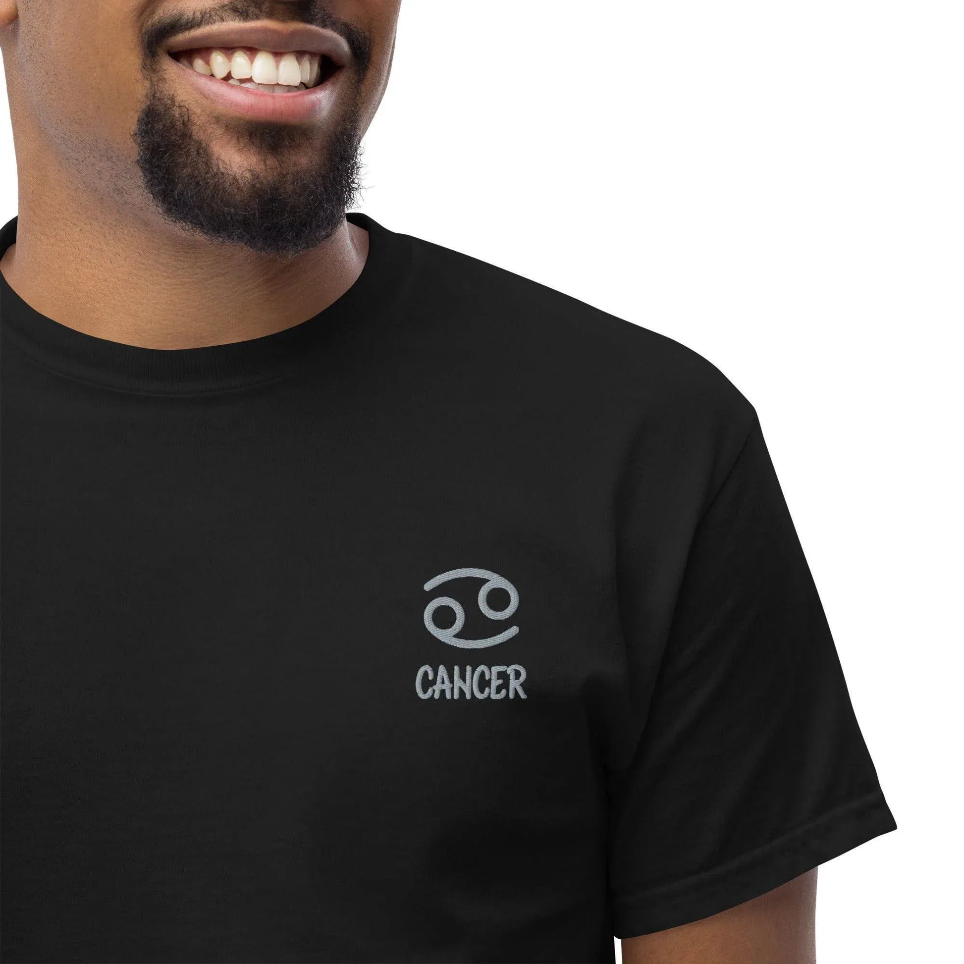 besticktest-sternzeichen-krebs-herren-t-shirt-t-shirt-jlr-design-7 - JLR Design