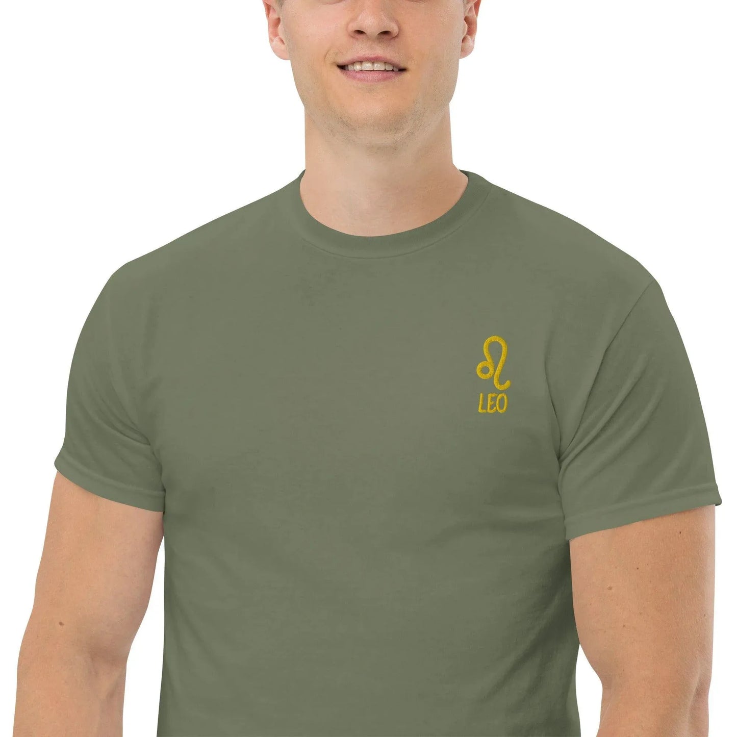 besticktest-sternzeichen-lowe-herren-t-shirt-t-shirt-jlr-design-1 - JLR Design