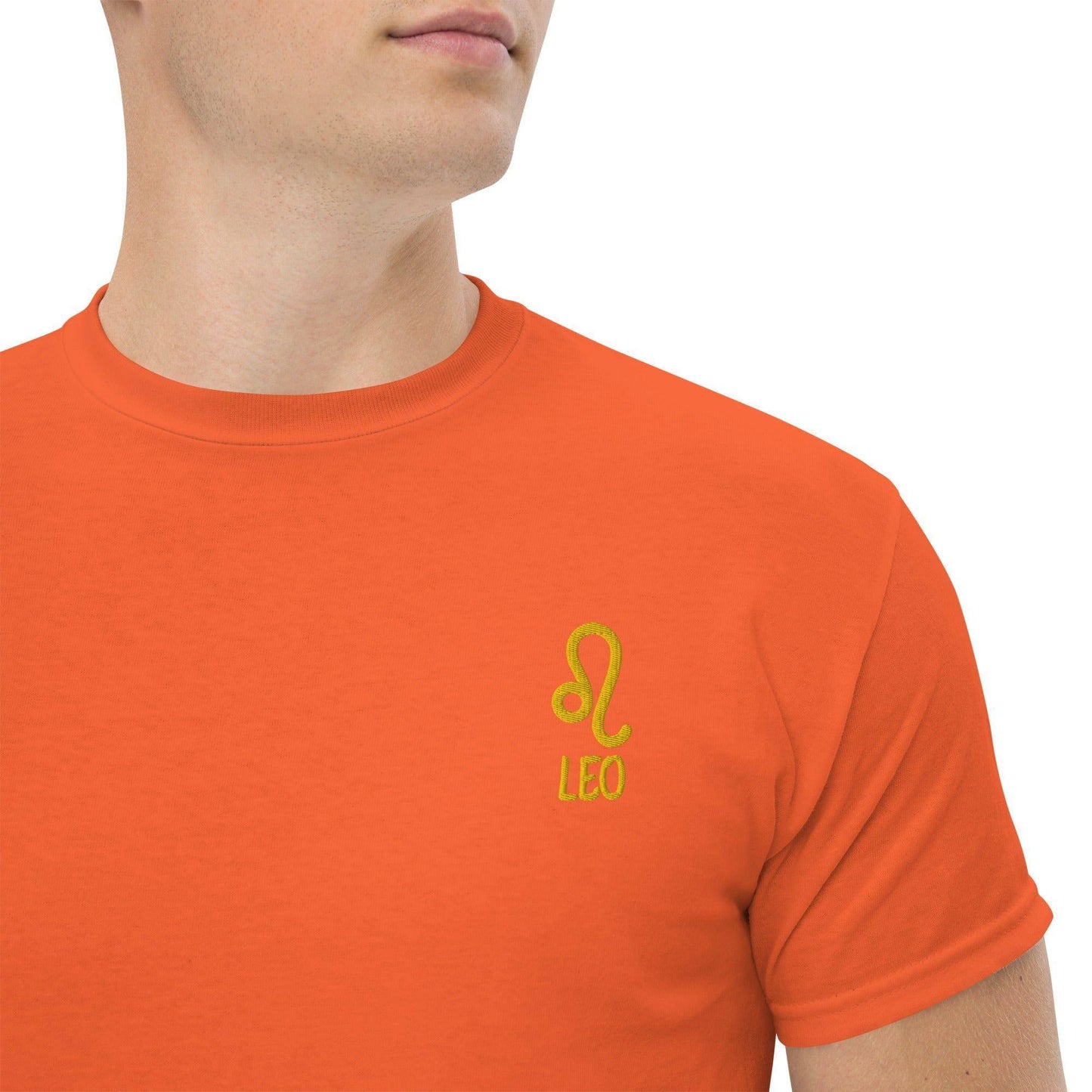 besticktest-sternzeichen-lowe-herren-t-shirt-t-shirt-jlr-design-21 - JLR Design
