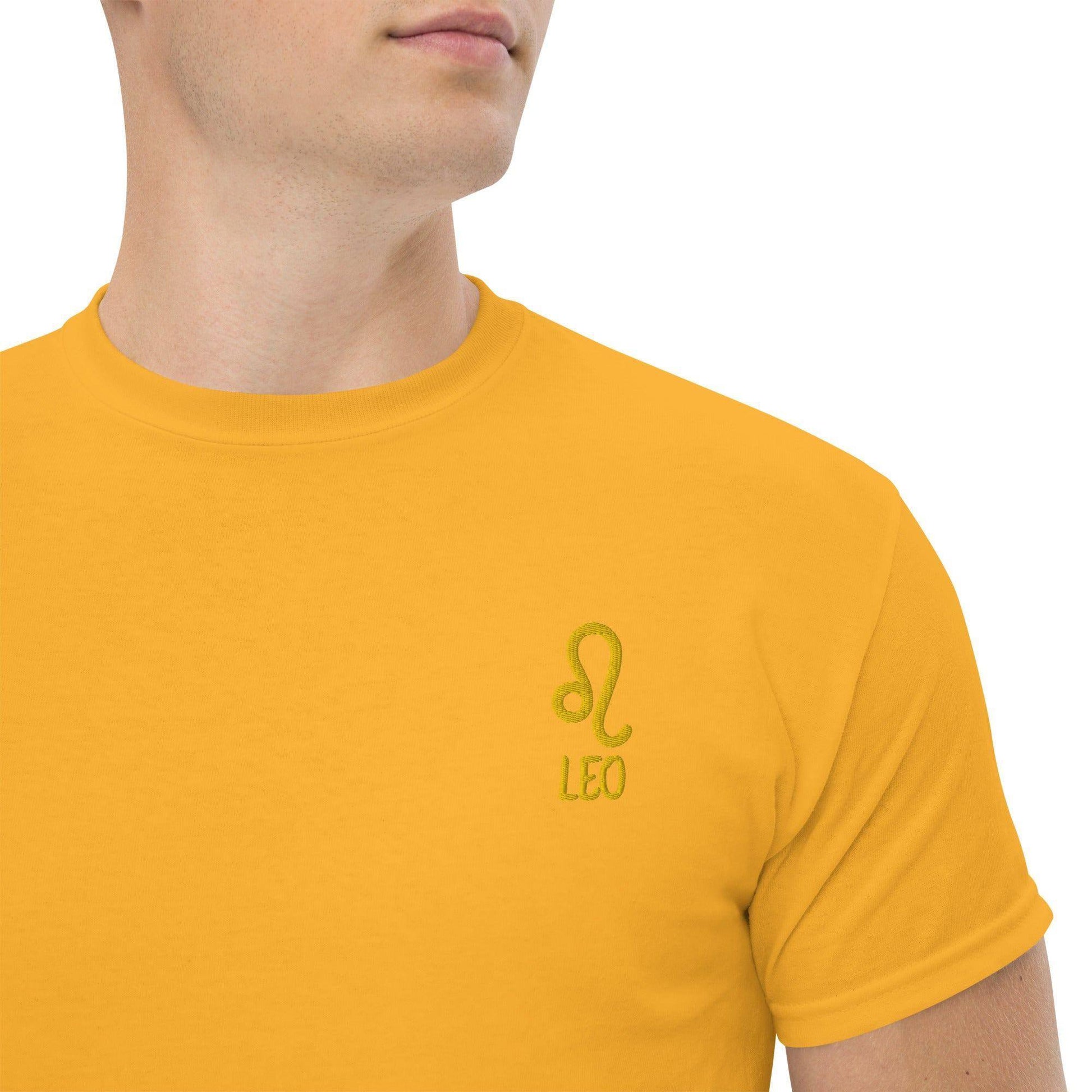besticktest-sternzeichen-lowe-herren-t-shirt-t-shirt-jlr-design-27 - JLR Design