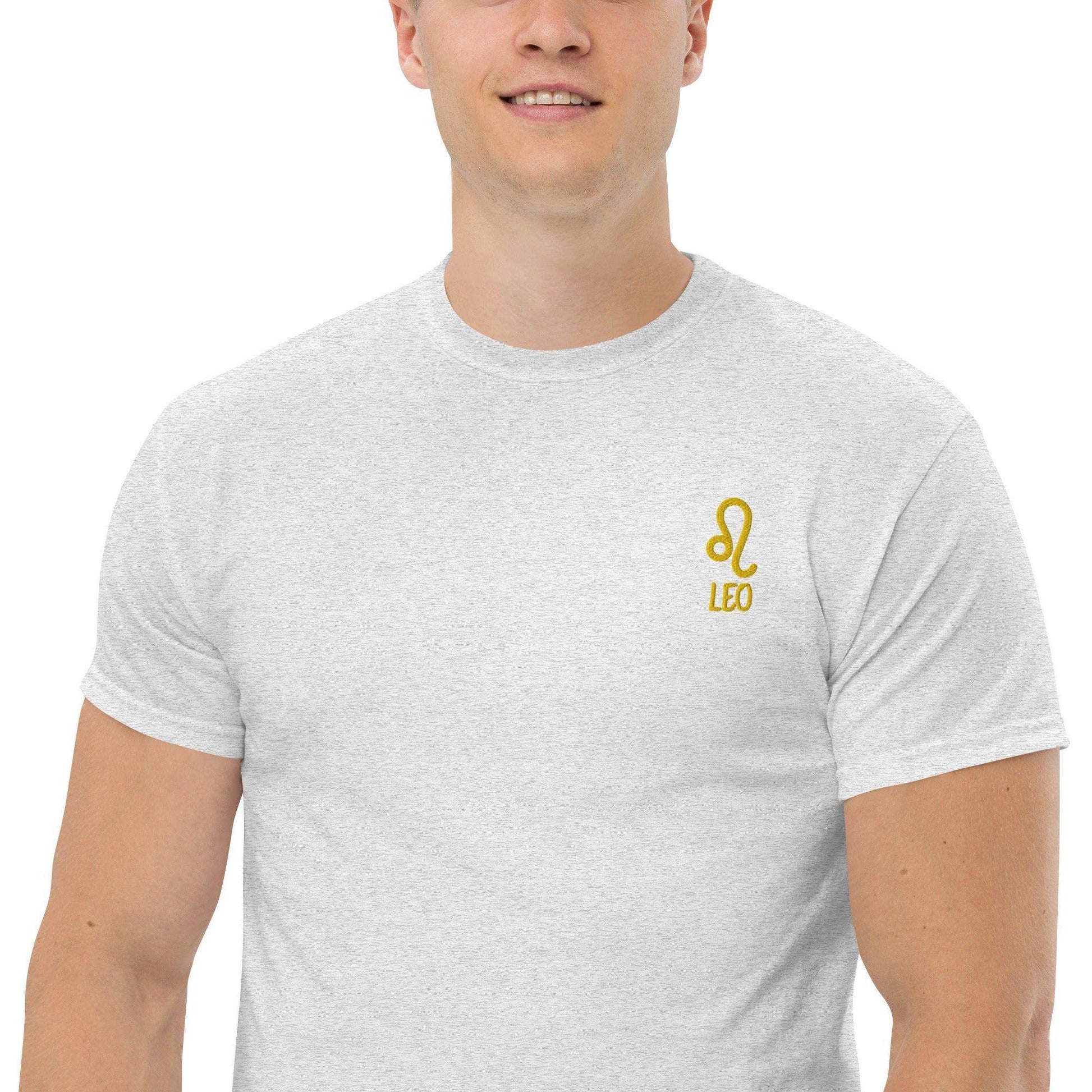 besticktest-sternzeichen-lowe-herren-t-shirt-t-shirt-jlr-design-32 - JLR Design