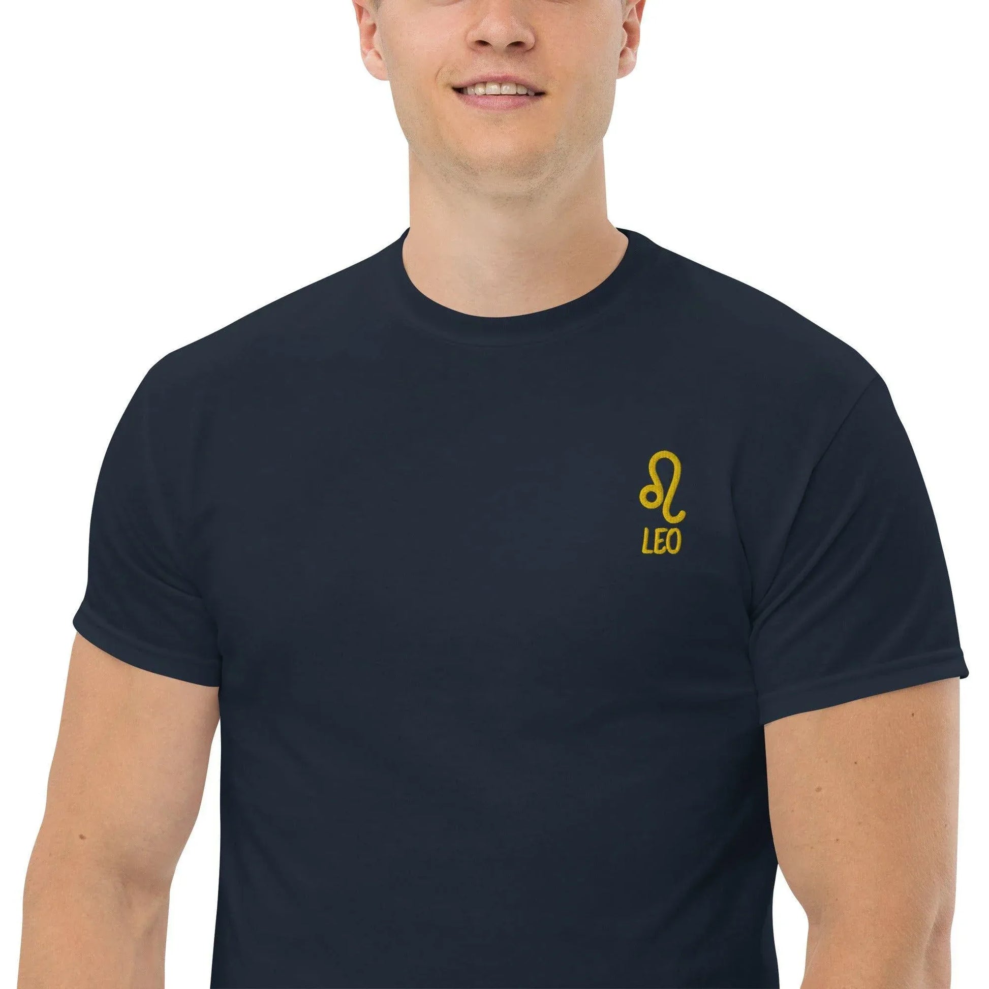 besticktest-sternzeichen-lowe-herren-t-shirt-t-shirt-jlr-design-9 - JLR Design