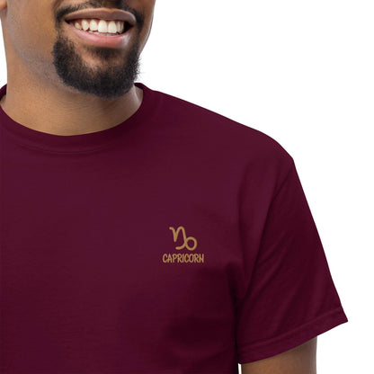 besticktest-sternzeichen-steinbock-herren-t-shirt-t-shirt-jlr-design-1 - JLR Design