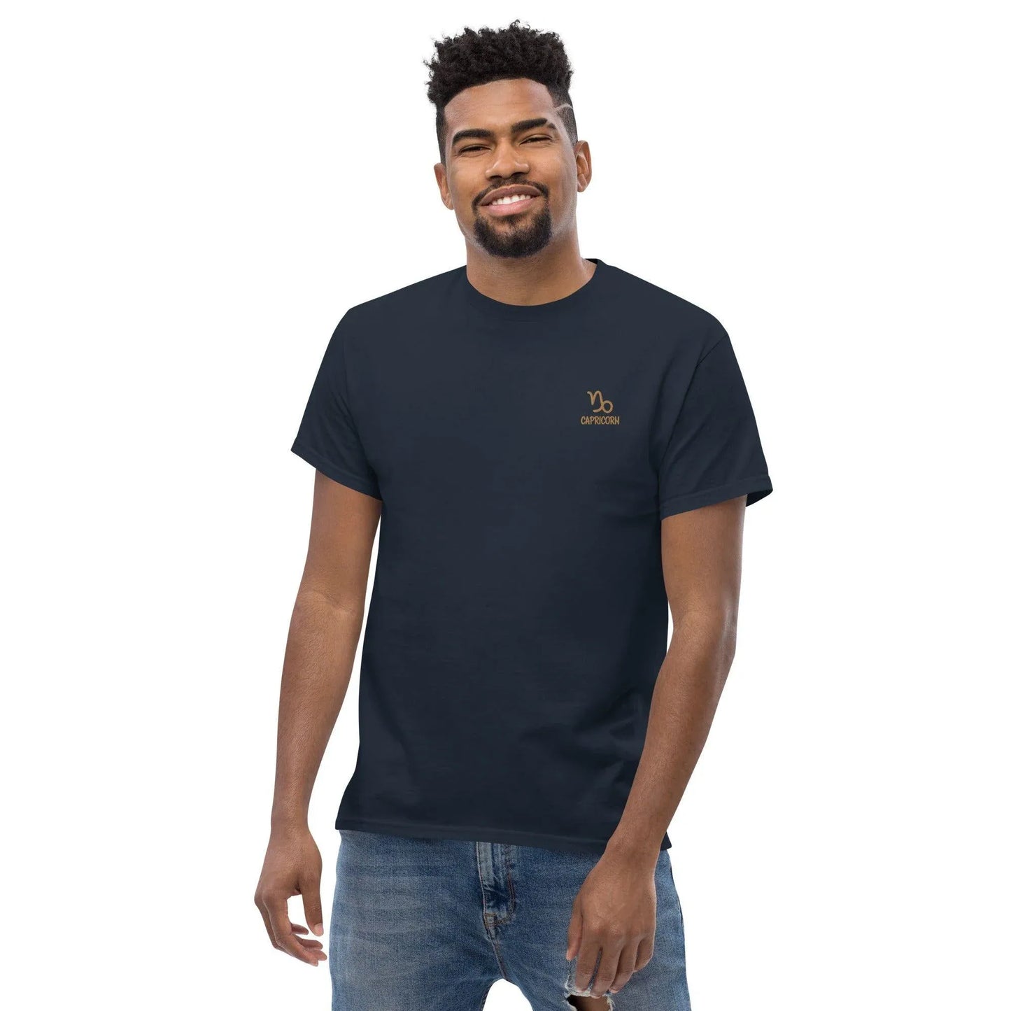 besticktest-sternzeichen-steinbock-herren-t-shirt-t-shirt-jlr-design-10 - JLR Design