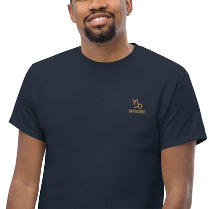 besticktest-sternzeichen-steinbock-herren-t-shirt-t-shirt-jlr-design-12 - JLR Design