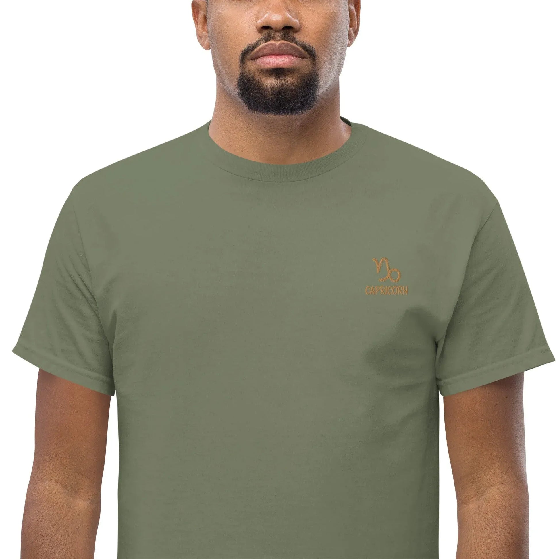 besticktest-sternzeichen-steinbock-herren-t-shirt-t-shirt-jlr-design-21 - JLR Design