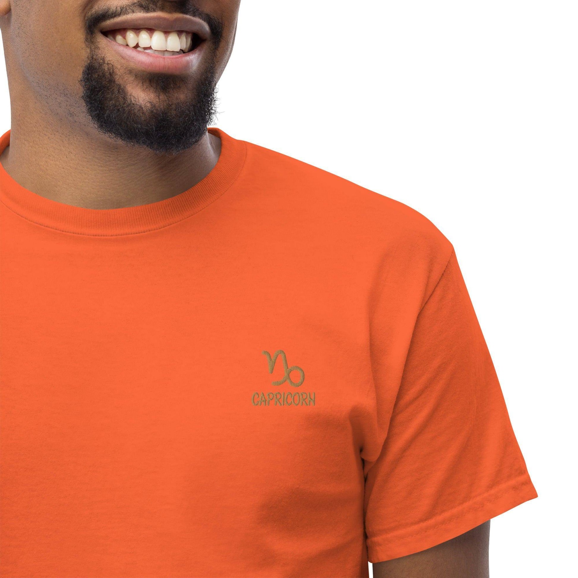 besticktest-sternzeichen-steinbock-herren-t-shirt-t-shirt-jlr-design-27 - JLR Design