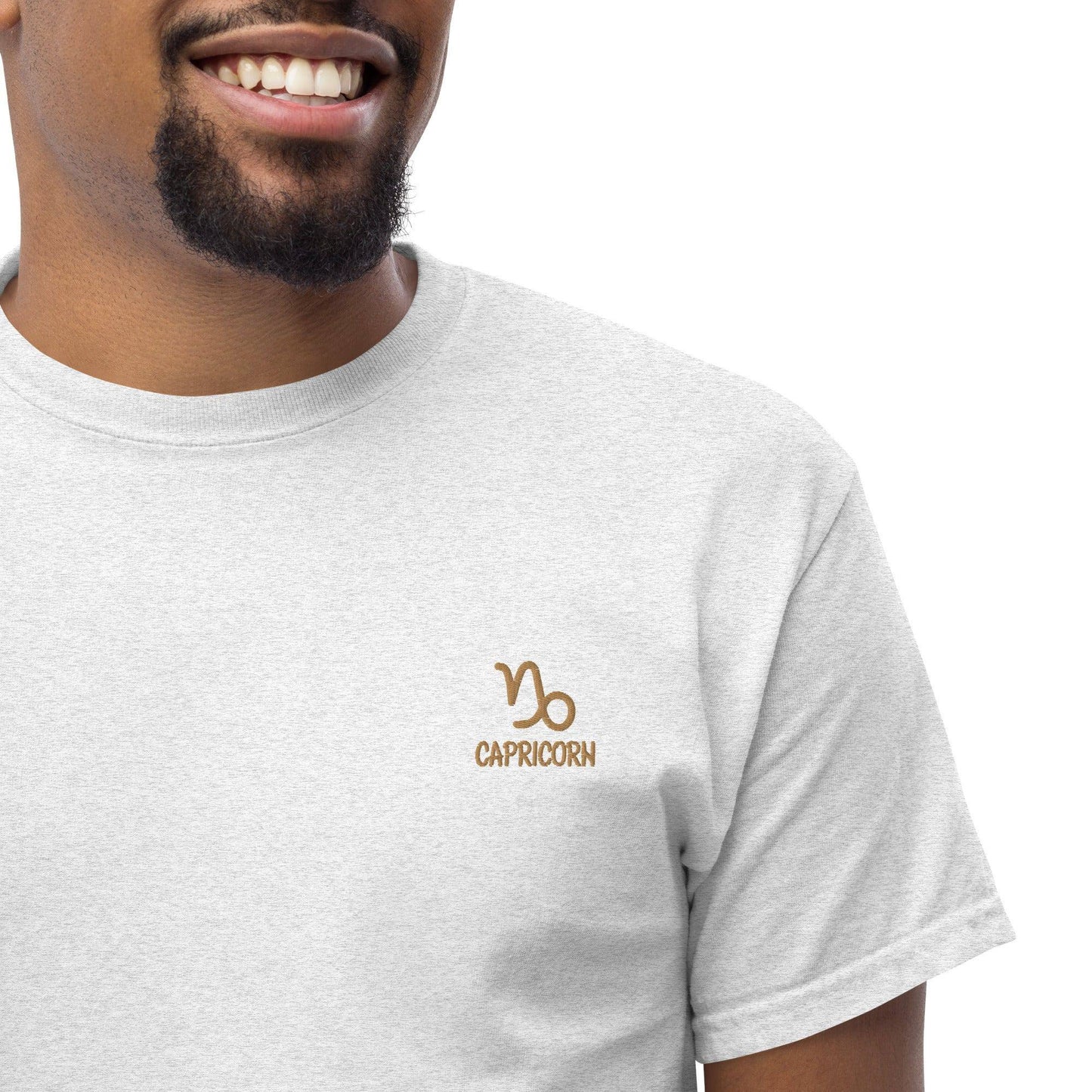 besticktest-sternzeichen-steinbock-herren-t-shirt-t-shirt-jlr-design-43 - JLR Design
