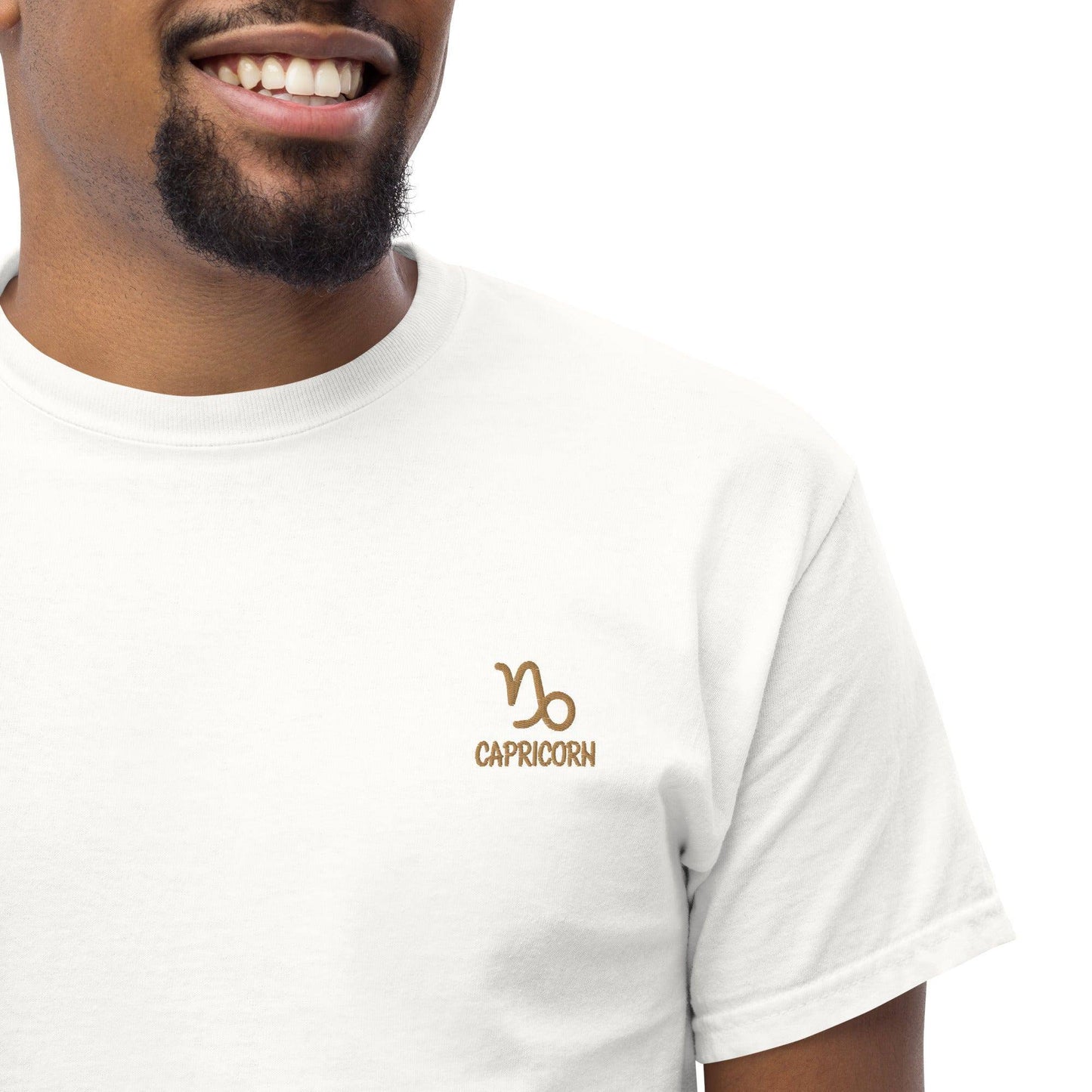 besticktest-sternzeichen-steinbock-herren-t-shirt-t-shirt-jlr-design-47 - JLR Design