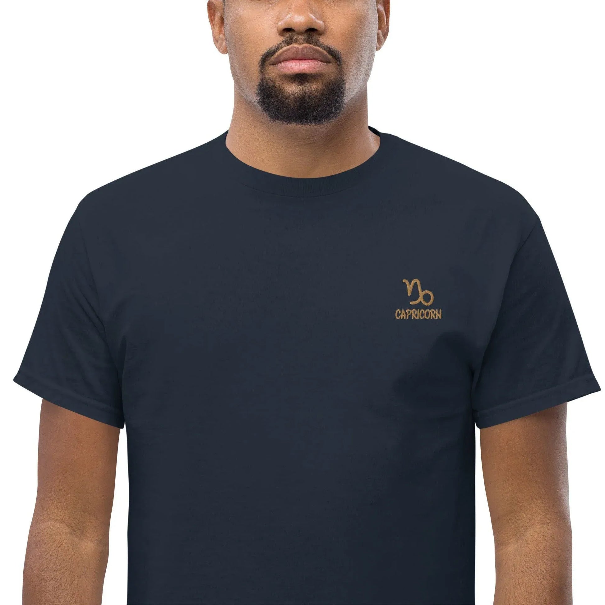 besticktest-sternzeichen-steinbock-herren-t-shirt-t-shirt-jlr-design-9 - JLR Design