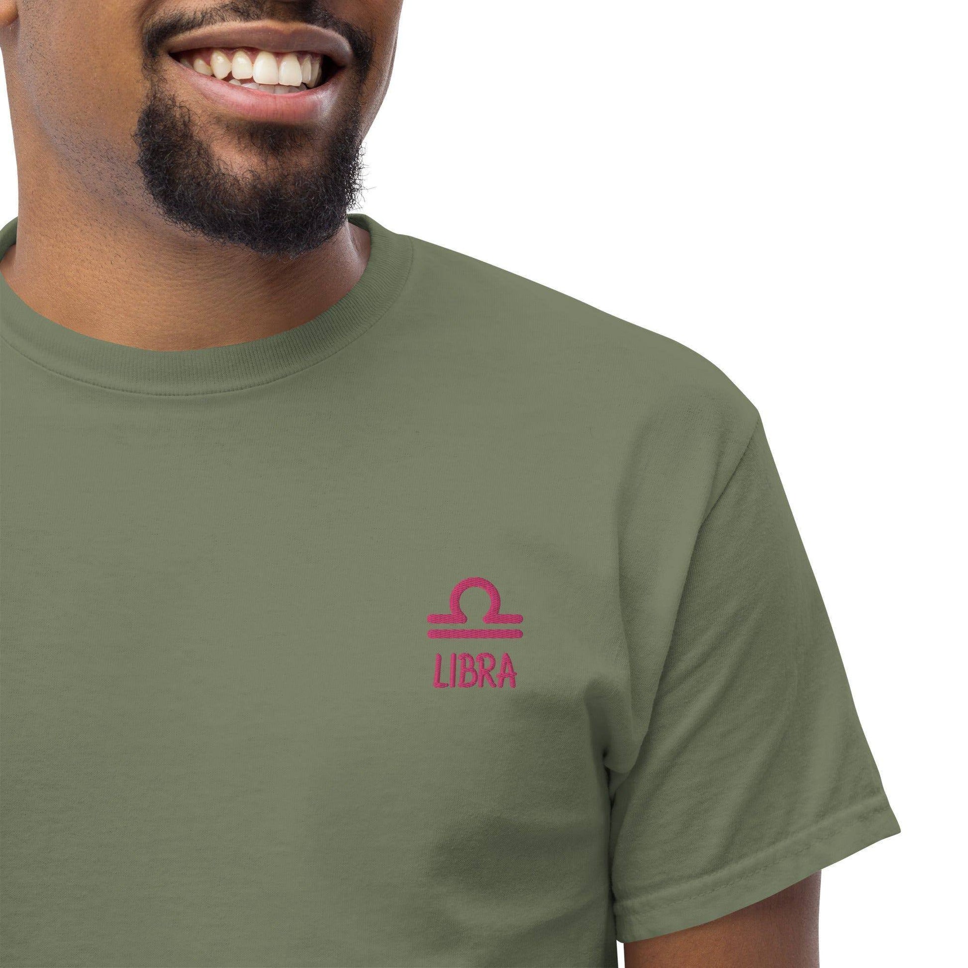 besticktest-sternzeichen-waage-herren-t-shirt-t-shirt-jlr-design-17 - JLR Design