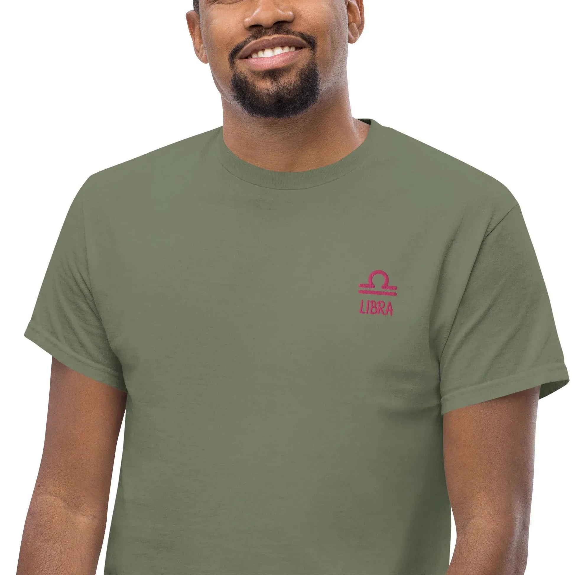 besticktest-sternzeichen-waage-herren-t-shirt-t-shirt-jlr-design-18 - JLR Design