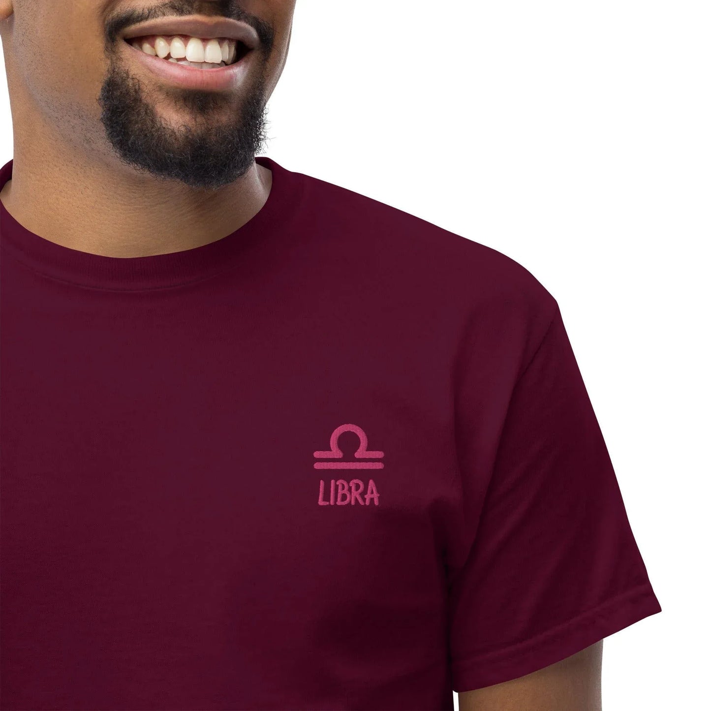 besticktest-sternzeichen-waage-herren-t-shirt-t-shirt-jlr-design-3 - JLR Design