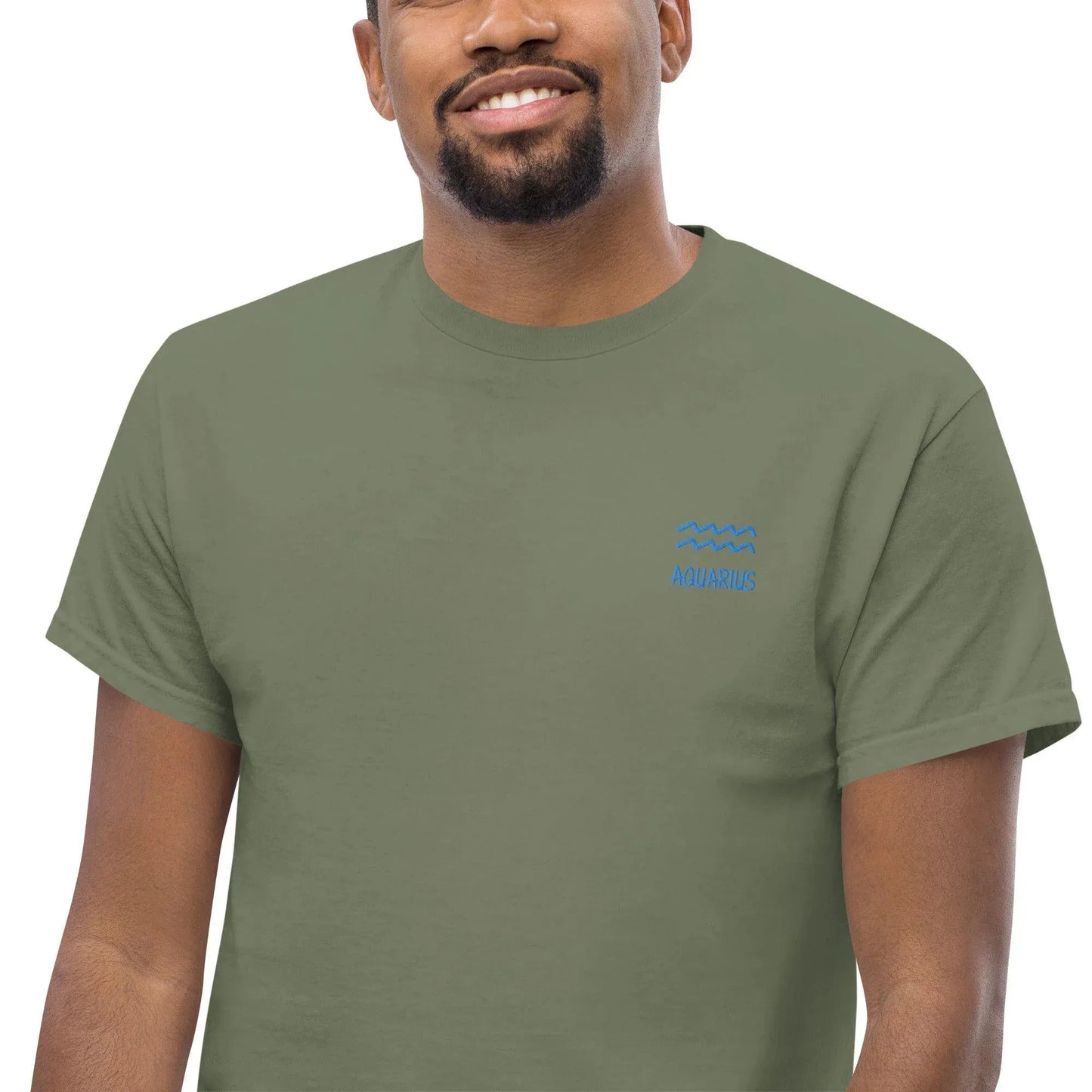 besticktest-sternzeichen-wassermann-herren-t-shirt-t-shirt-jlr-design-19 - JLR Design