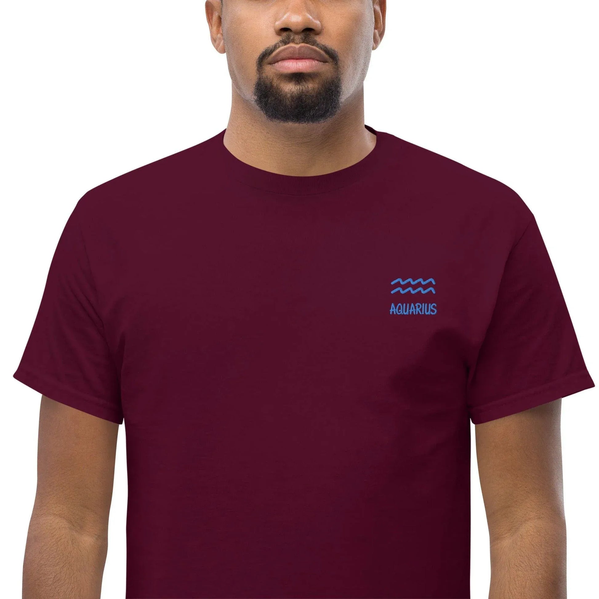 besticktest-sternzeichen-wassermann-herren-t-shirt-t-shirt-jlr-design-2 - JLR Design