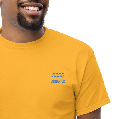 besticktest-sternzeichen-wassermann-herren-t-shirt-t-shirt-jlr-design-27 - JLR Design