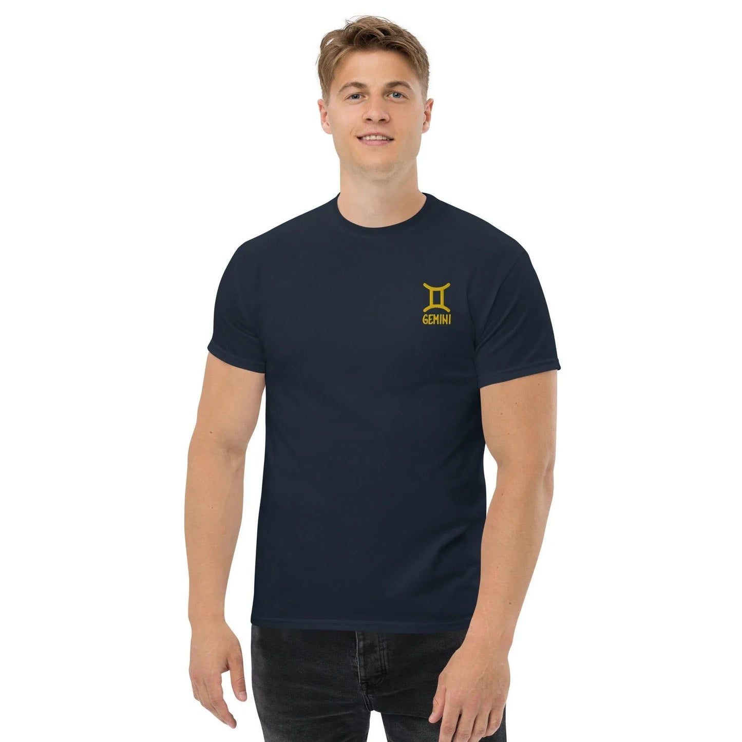 besticktest-sternzeichen-zwilling-herren-t-shirt-t-shirt-jlr-design-8 - JLR Design