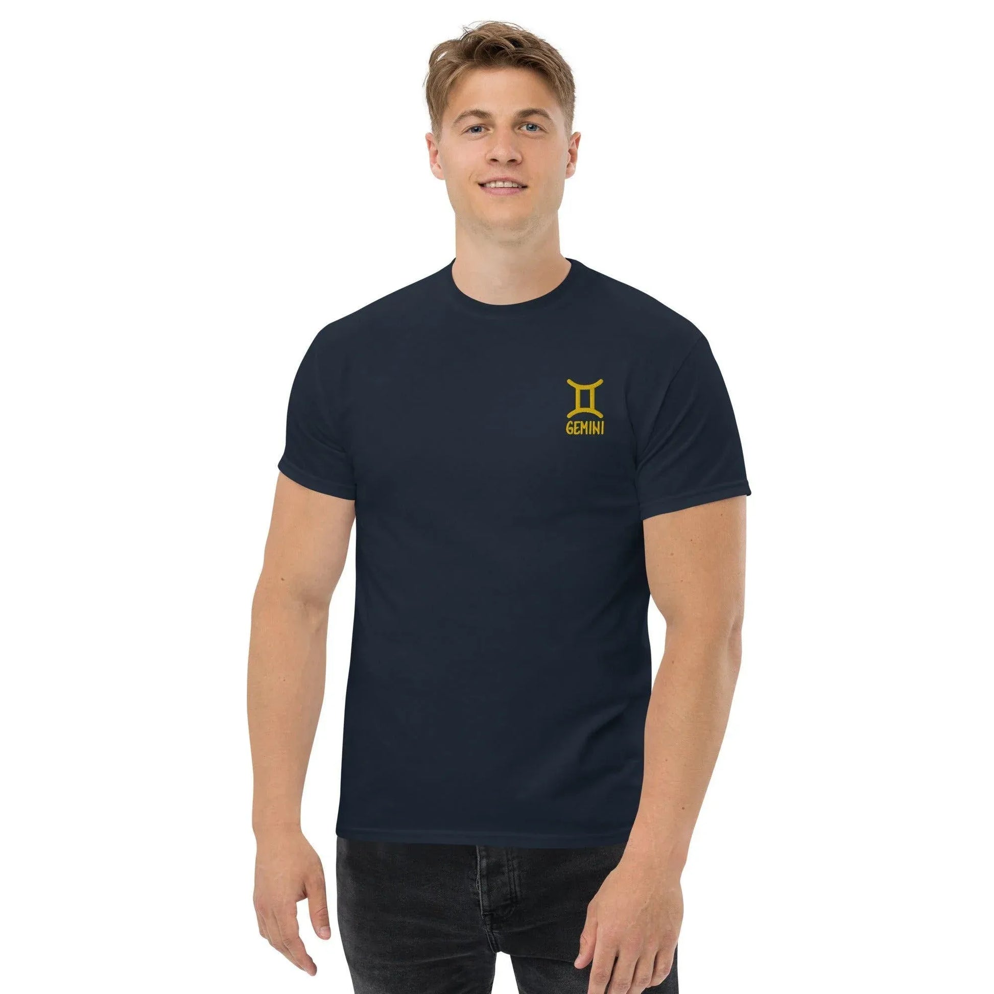 besticktest-sternzeichen-zwilling-herren-t-shirt-t-shirt-jlr-design-8 - JLR Design