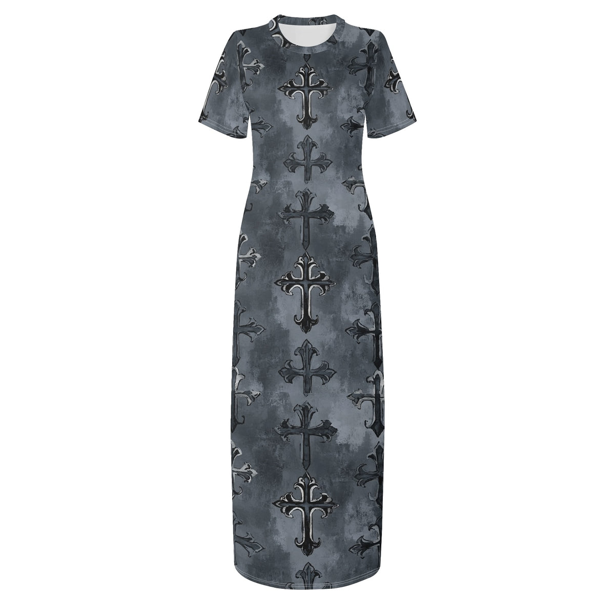 black-cross-bodycon-maxi-dress-long-dress-jlr-design-jlr-design-de-3 - JLR Design