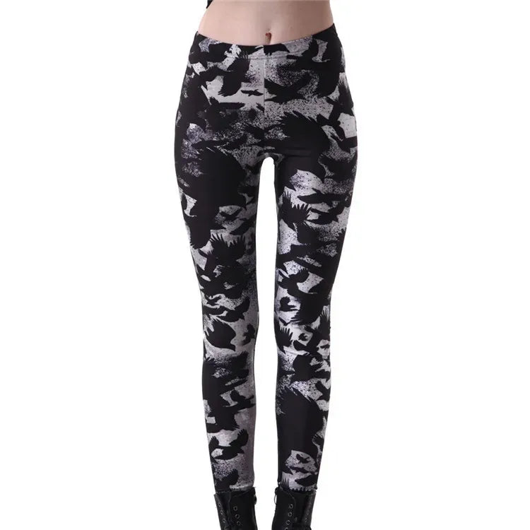 black-crow-damen-leggings-leggings-jlr-design-1 - JLR Design