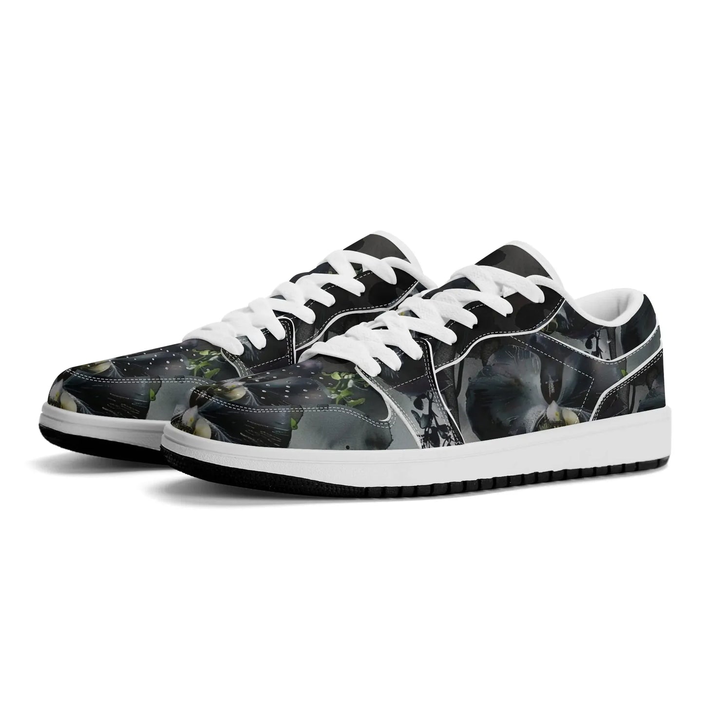 black-garden-low-top-leder-sneaker-fur-damen-sneaker-jlr-design-1 - JLR Design