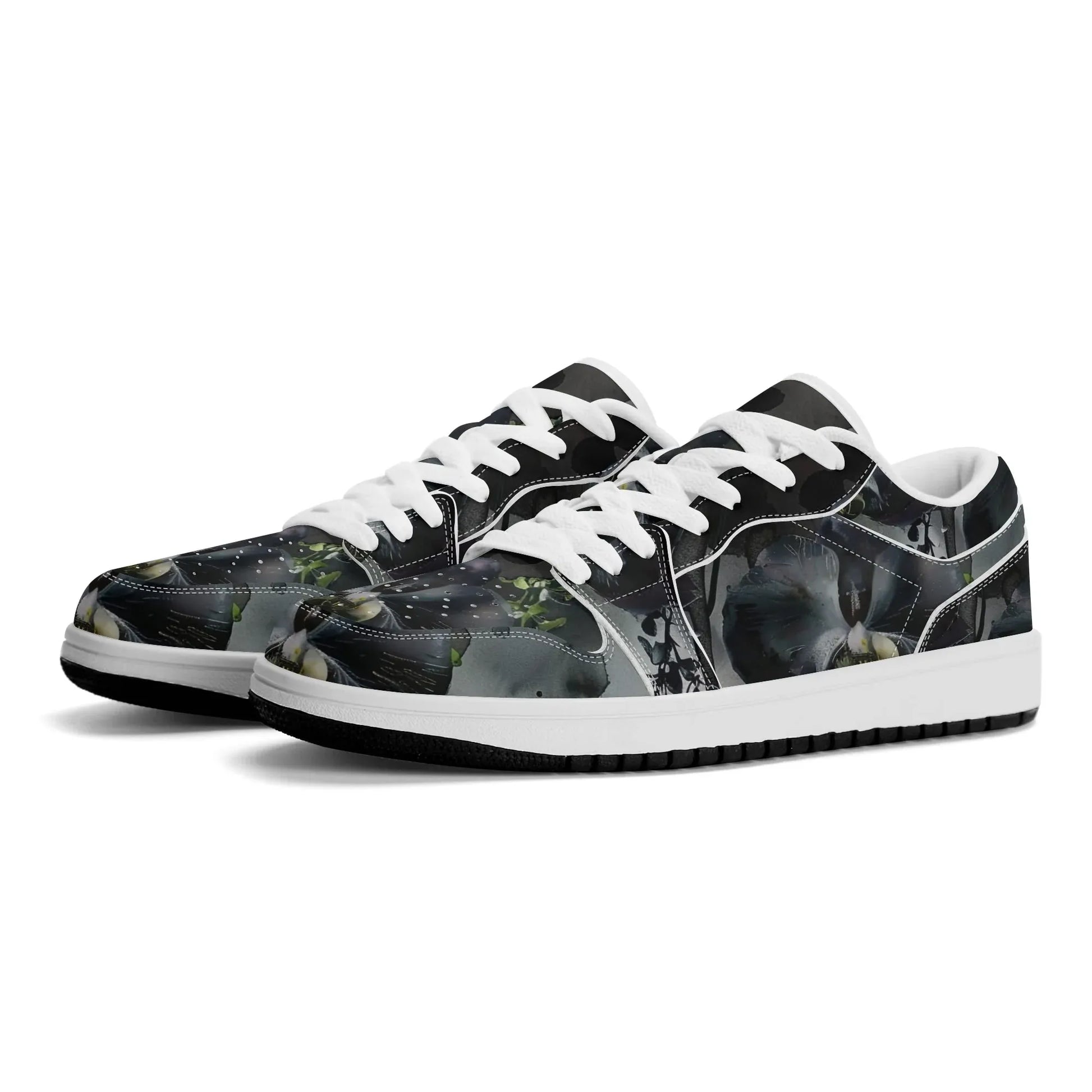 black-garden-low-top-leder-sneaker-fur-damen-sneaker-jlr-design-1 - JLR Design