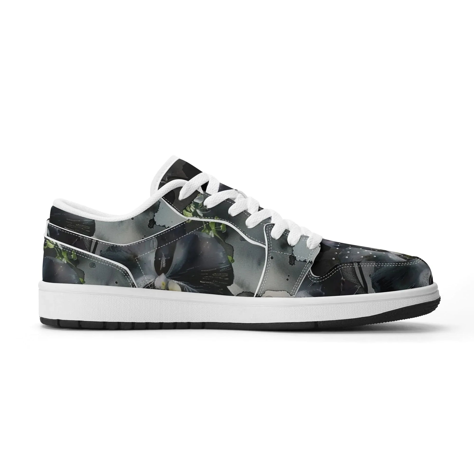 black-garden-low-top-leder-sneaker-fur-damen-sneaker-jlr-design-3 - JLR Design