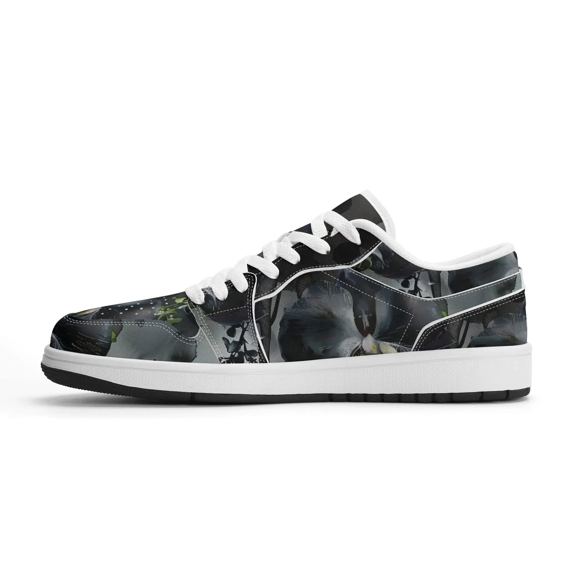 black-garden-low-top-leder-sneaker-fur-damen-sneaker-jlr-design-4 - JLR Design