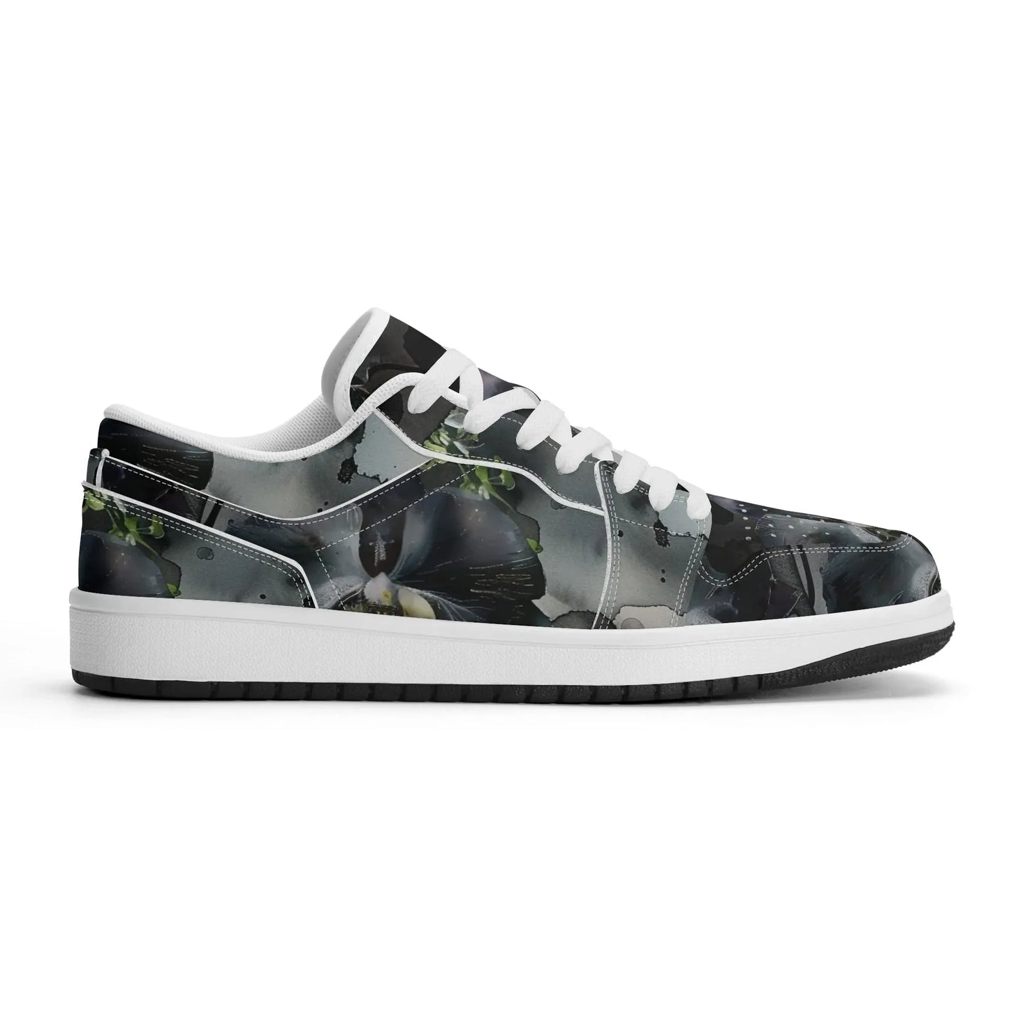 black-garden-low-top-leder-sneaker-fur-damen-sneaker-jlr-design-5 - JLR Design