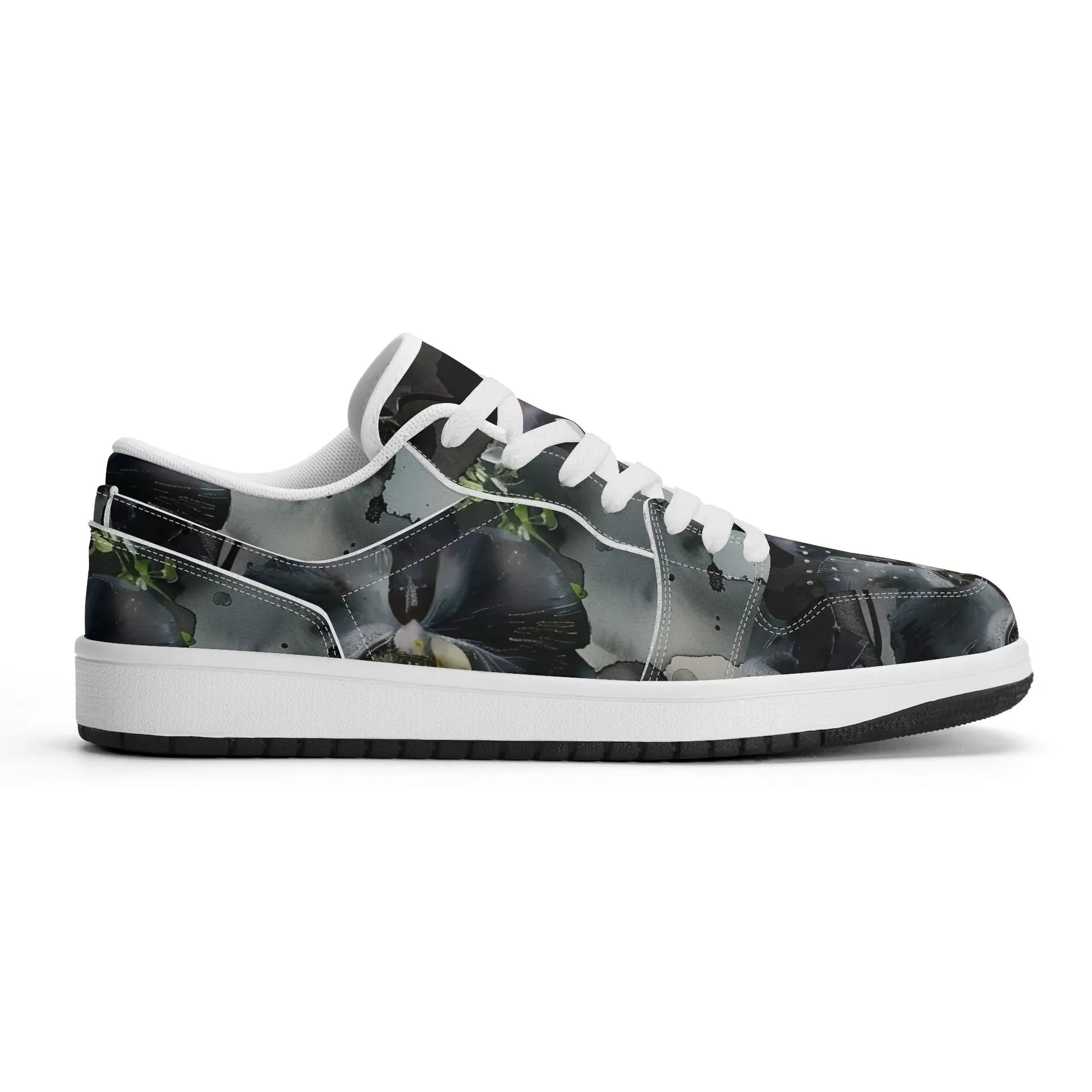 black-garden-low-top-leder-sneaker-fur-damen-sneaker-jlr-design-5 - JLR Design
