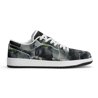 black-garden-low-top-leder-sneaker-fur-damen-sneaker-jlr-design-5 - JLR Design