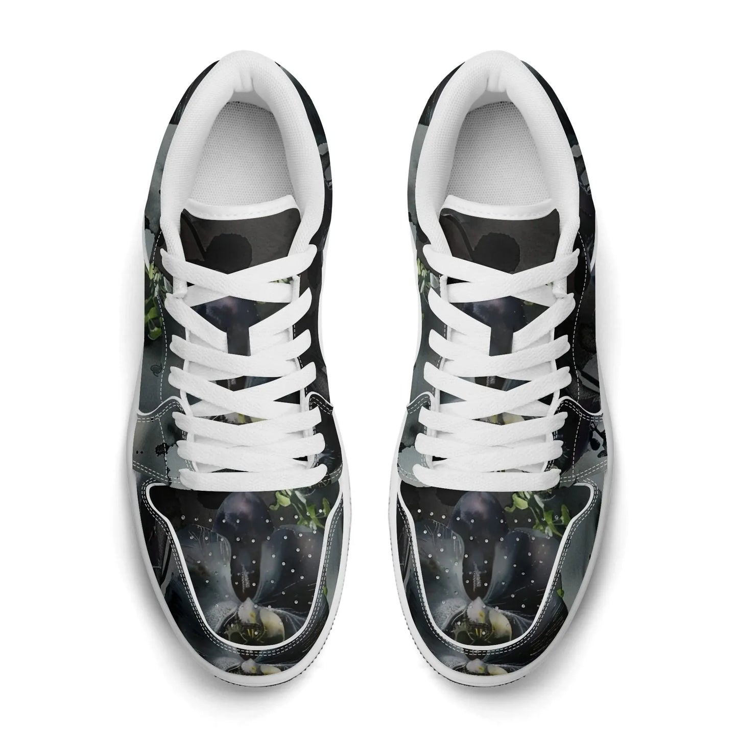 black-garden-low-top-leder-sneaker-fur-damen-sneaker-jlr-design-7 - JLR Design