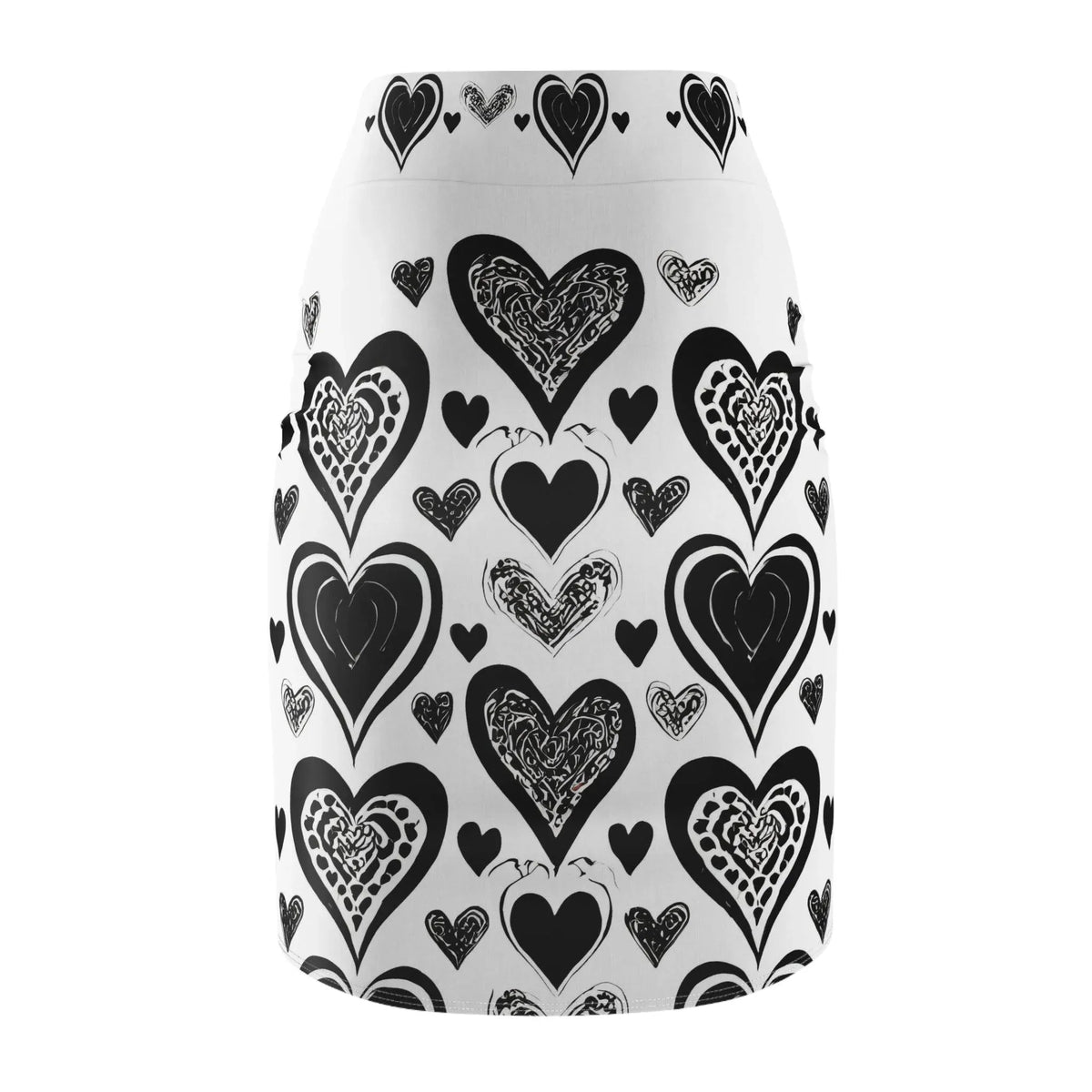 black-heart-bleistiftrock-fur-damen-eleganter-mid-waist-rock-mit-stretch-komfort-bleistiftrock-jlr-design-jlr-design-de-3 - JLR Design