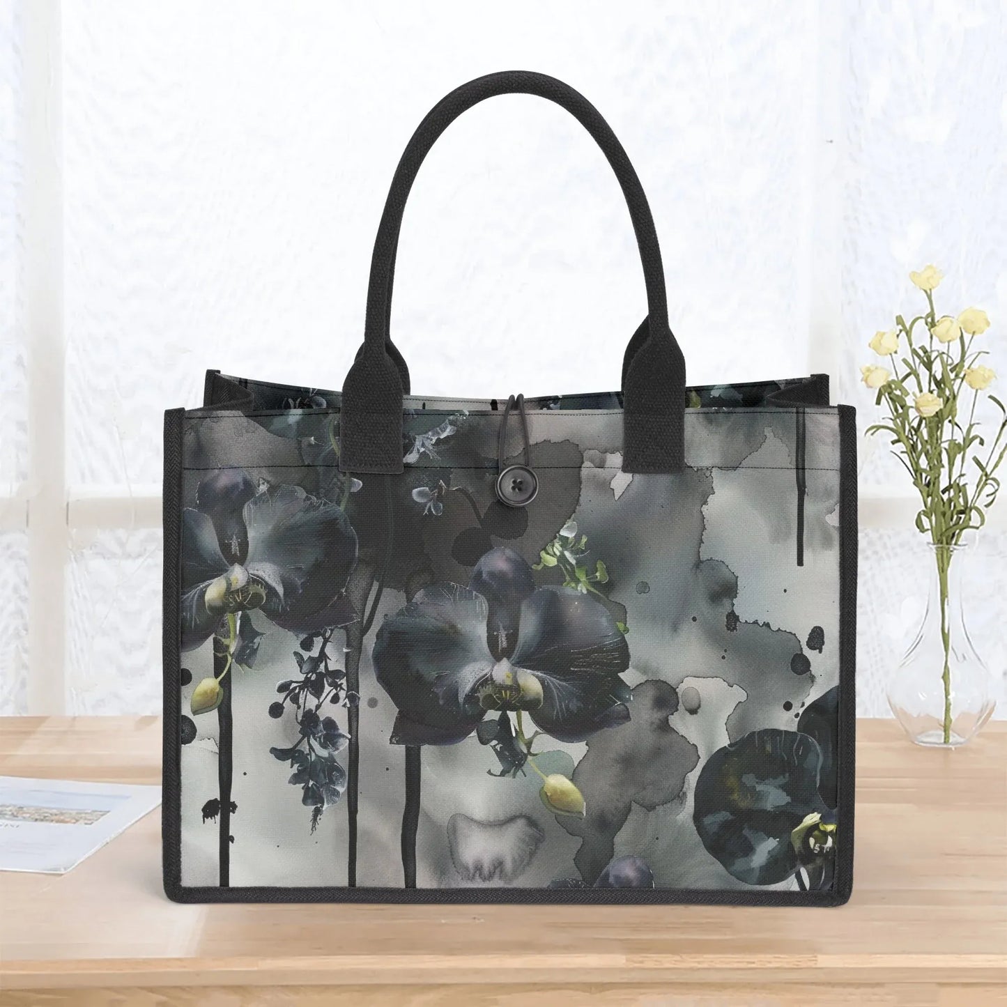 black-orchid-canvas-shopper-tasche-einkaufstasche-jlr-design-3 - JLR Design