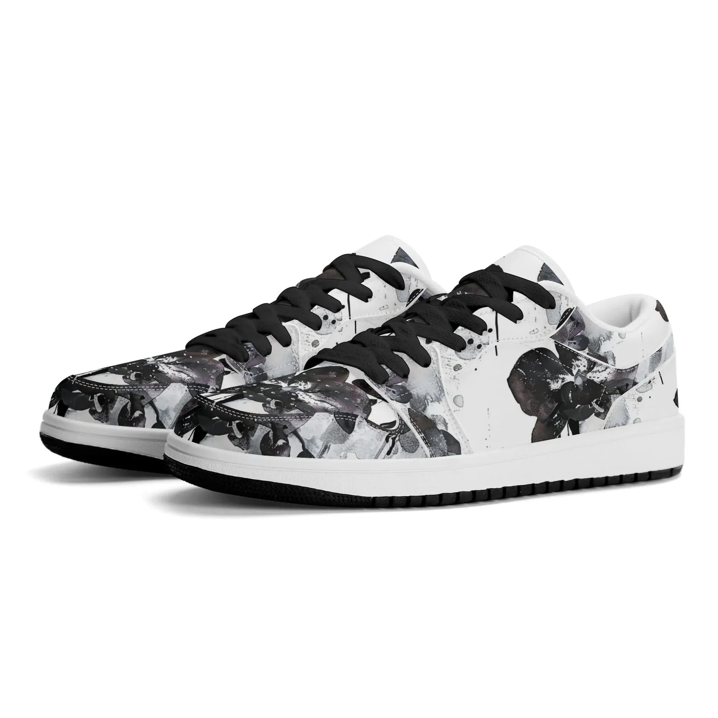black-orchid-low-top-leder-sneaker-fur-damen-sneaker-jlr-design-1 - JLR Design