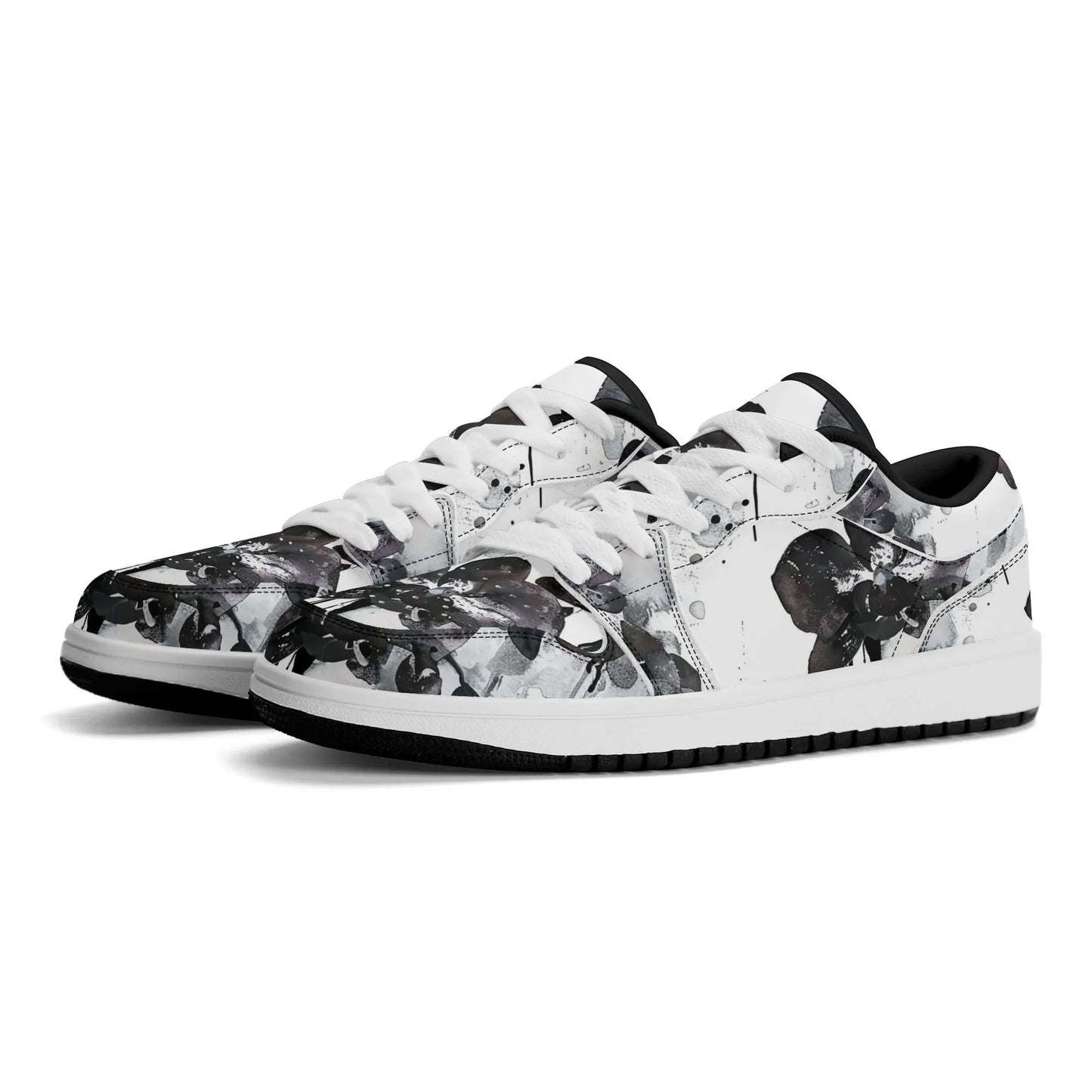 black-orchid-low-top-leder-sneaker-fur-damen-sneaker-jlr-design-8 - JLR Design