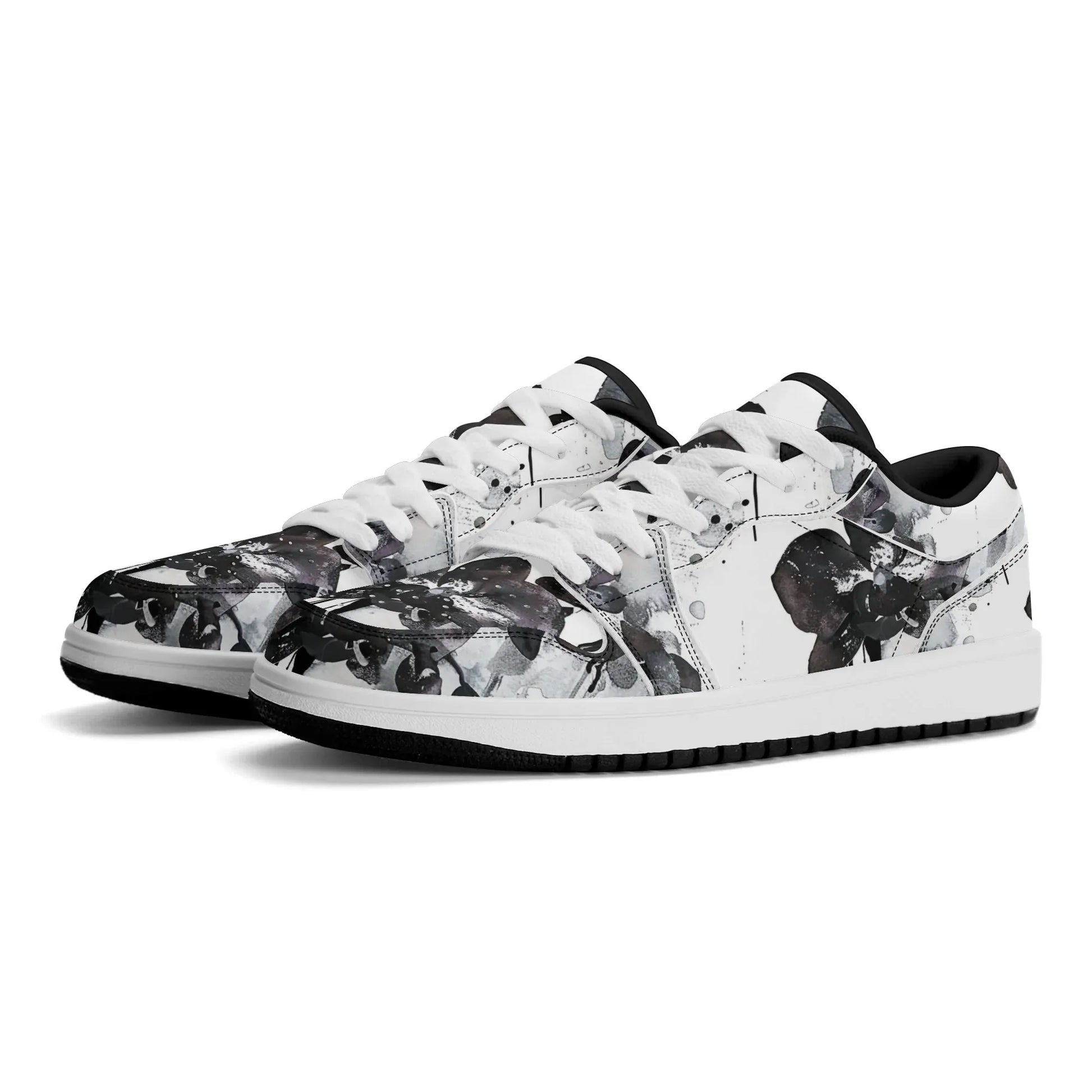 black-orchid-low-top-leder-sneaker-fur-damen-sneaker-jlr-design-8 - JLR Design