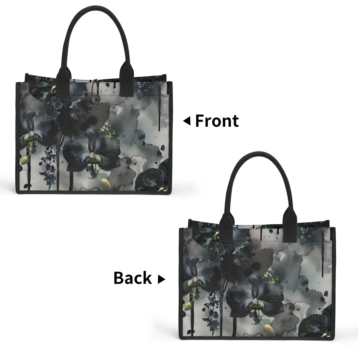black-orchid-premium-canvas-shopper-tasche-tragetasche-jlr-design-jlr-design-de-8 - JLR Design