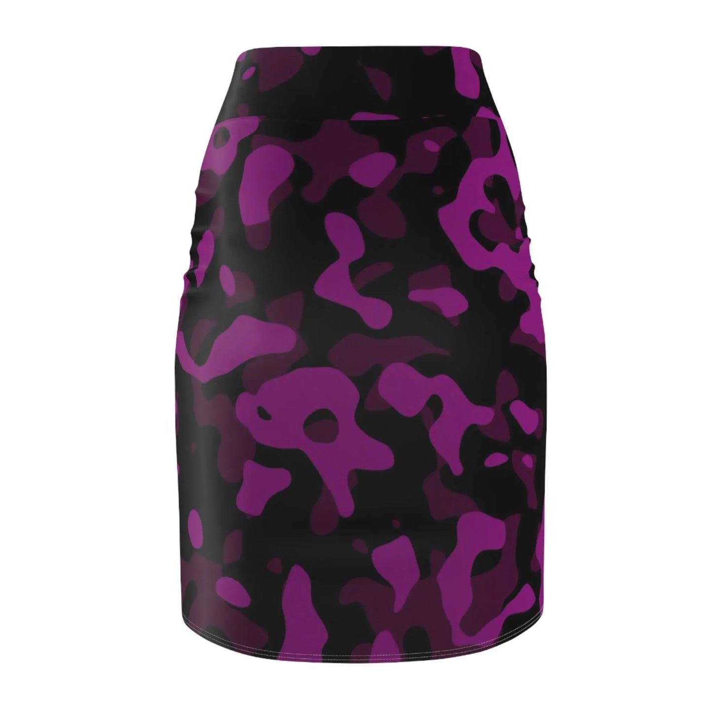 black-pink-camouflage-bleistiftrock-fur-damen-eleganter-mid-waist-rock-mit-stretch-komfort-bleistiftrock-jlr-design-3 - JLR Design