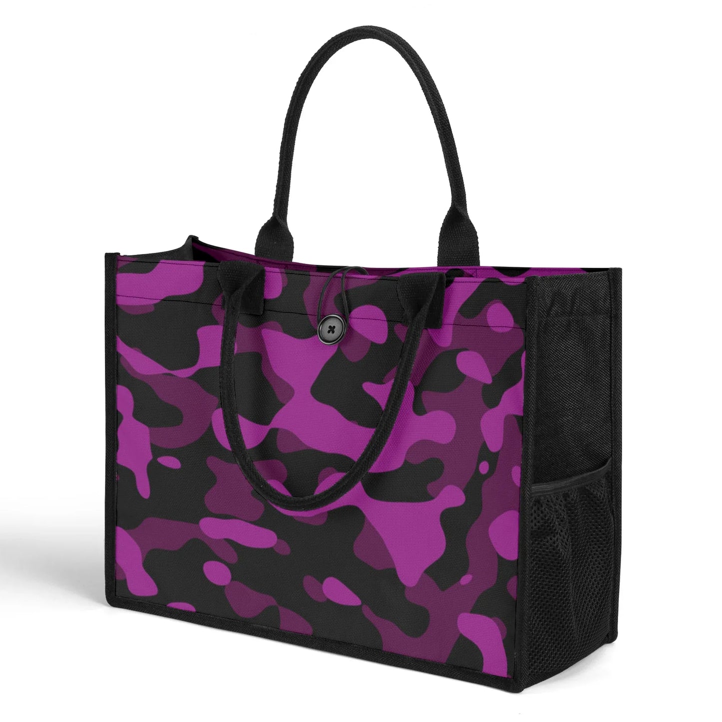 black-pink-camouflage-canvas-shopper-tasche-einkaufstasche-jlr-design-2 - JLR Design