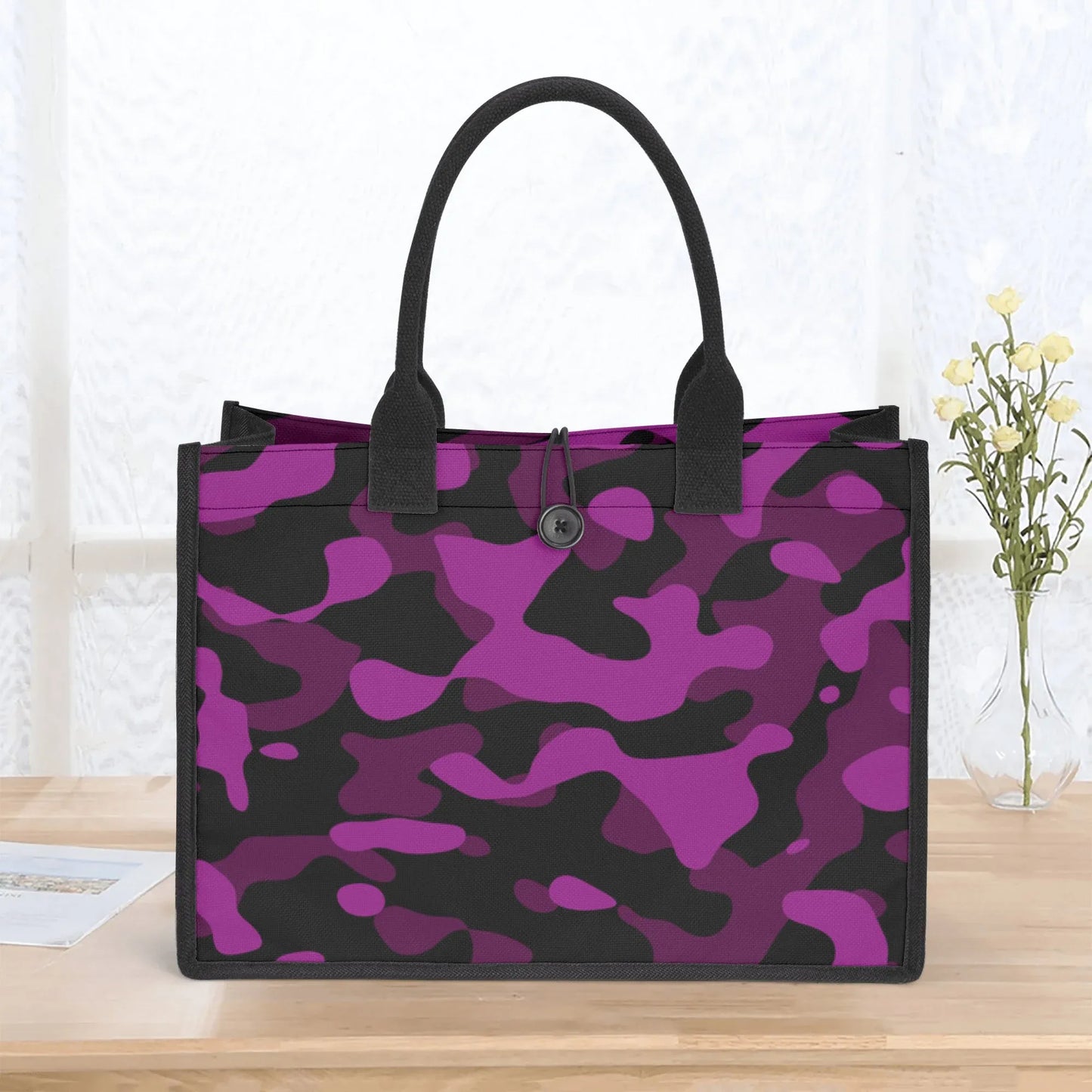 black-pink-camouflage-canvas-shopper-tasche-einkaufstasche-jlr-design-4 - JLR Design