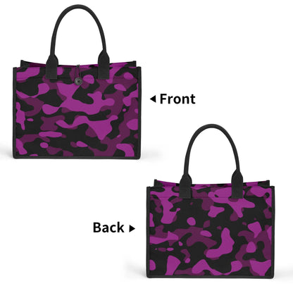 black-pink-camouflage-canvas-shopper-tasche-einkaufstasche-jlr-design-7 - JLR Design
