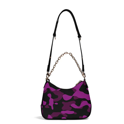 black-pink-camouflage-elegante-umhangetasche-mit-kette-umhangetasche-jlr-design-5 - JLR Design