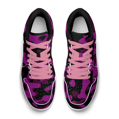 black-pink-camouflage-low-top-leder-sneaker-fur-damen-sneaker-jlr-design-14 - JLR Design