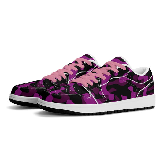 black-pink-camouflage-low-top-leder-sneaker-fur-herren-sneaker-jlr-design-1 - JLR Design